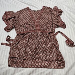 Floral Patterned Women's Top